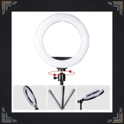 Aro de Luz LED 30cm con Trípode y Soporte