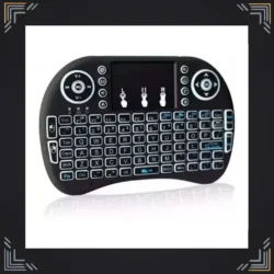 Teclado Inalámbrico con Touchpad para Smart TV