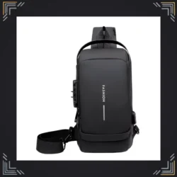 Mochila Antirrobo con Puerto USB y Cierre de Seguridad