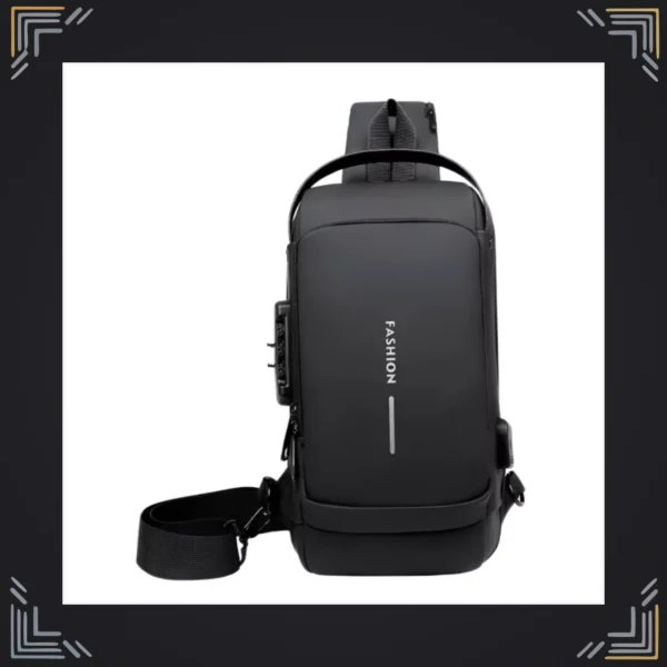 Mochila Antirrobo con Puerto USB y Cierre de Seguridad