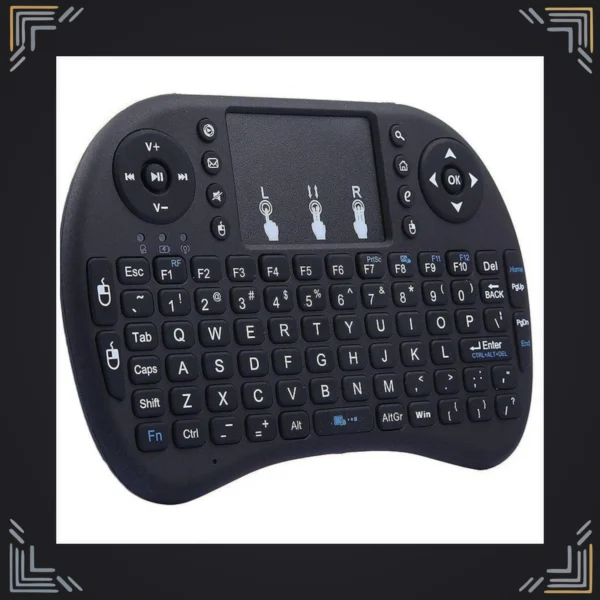 Teclado Inalámbrico con Touchpad para Smart TV