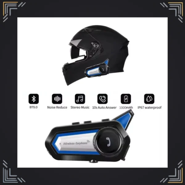 Intercomunicador Bluetooth para Casco IP67