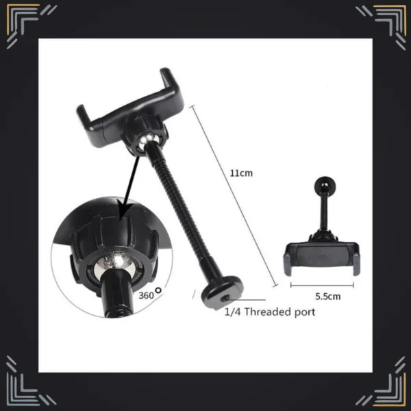 Aro de Luz LED 45 cm · 3 Tonos + Trípode 2 m · 3 Soportes