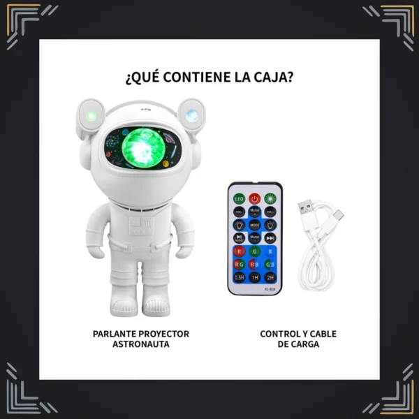 Proyector Astronauta Galaxy con Bluetooth