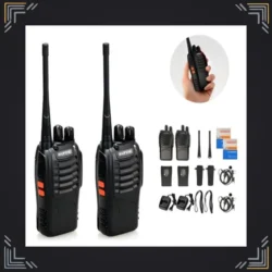 Combo 2 Radios Walkie Talkie Baofeng 5W 16 Canales