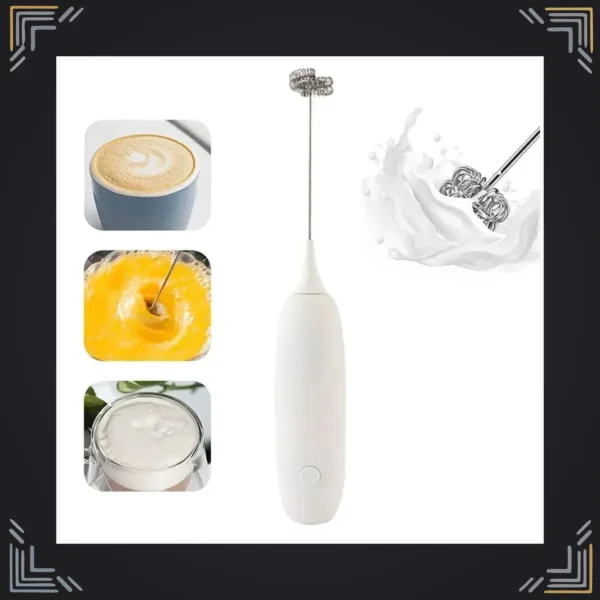 Batidor Espumador de Leche para Café y Cappuccino