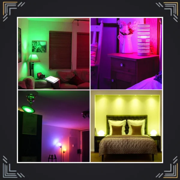 Bombillo LED Parlante Bluetooth RGB · Control Remoto · Base E27