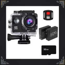 Cámara Deportiva 4K WiFi Sumergible 30 m
