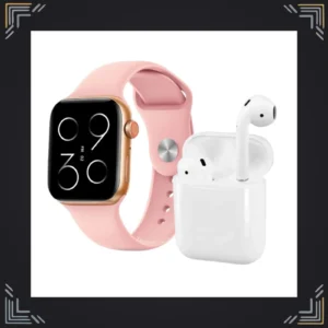 Smartwatch W26 con ECG + Audífonos Bluetooth 5.0