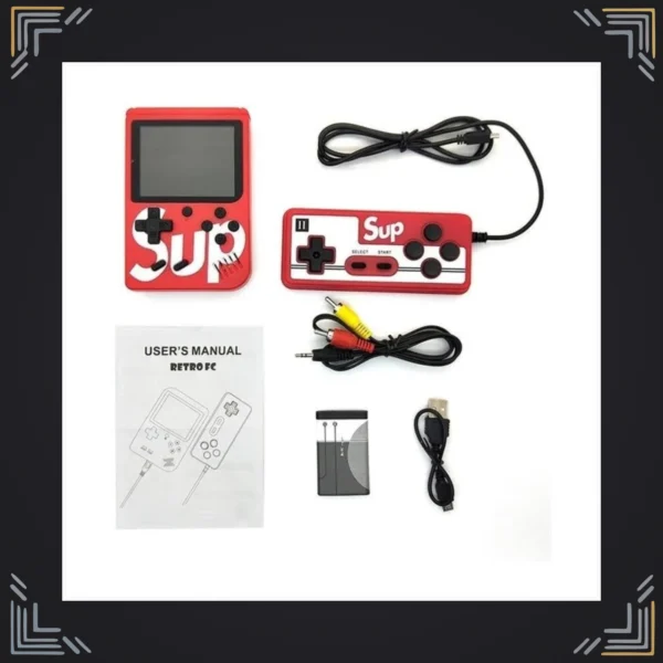 Mini Consola Retro Portátil 400 Juegos 8-Bit con Pantalla LCD