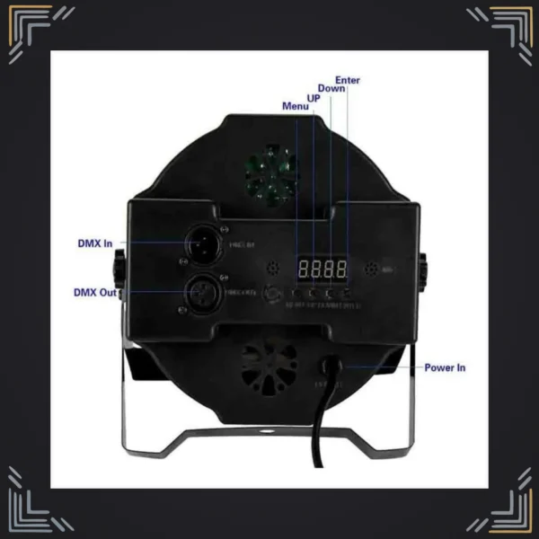 Proyector PAR LED 36 RGB 40W · Escenario y Fiestas · 110-240V