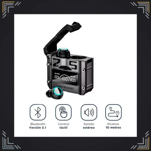 Audífonos Wireless M25 con Estuche