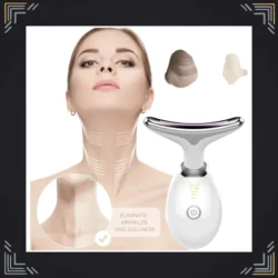 Masajeador Facial LED Recargable Forma T