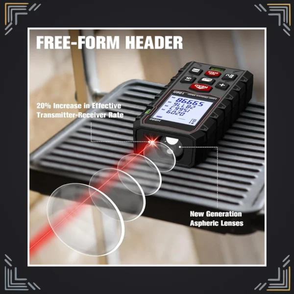 Medidor Láser de Distancia 60 m