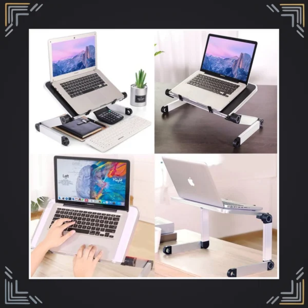Soporte Plegable Aluminio para Tablet y Portátil