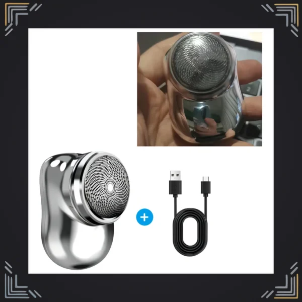 Combo x2 Afeitadora Eléctrica Portátil USB