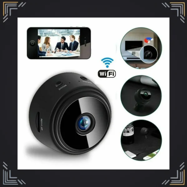 Mini Cámara Espía Full HD 1080P WiFi