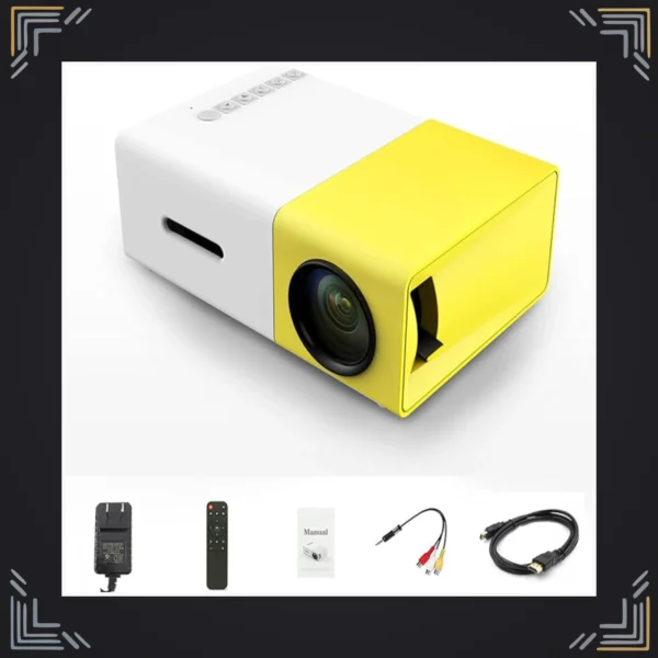 Mini Proyector LED Portátil HDMI USB