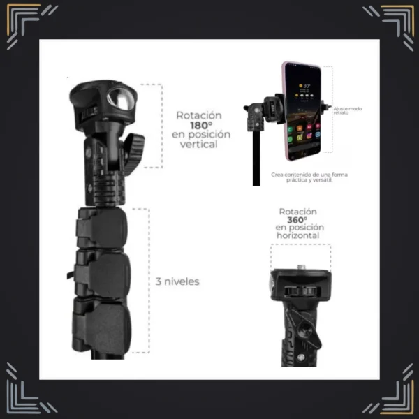 Monopod Selfie Yunteng 1288 Bluetooth