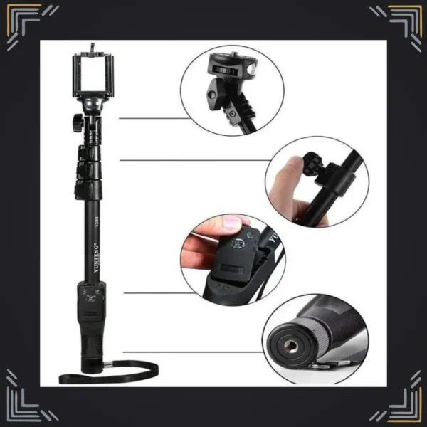 Monopod Selfie Yunteng 1288 Bluetooth