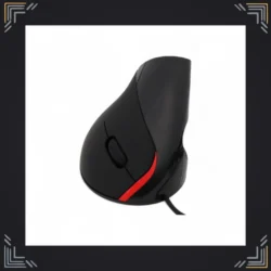 Mouse Vertical Ergonómico USB · 5 Botones · 400 DPI · Plug & Play