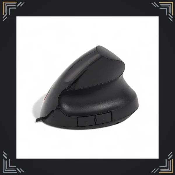 Mouse Vertical Ergonómico USB · 5 Botones · 400 DPI · Plug & Play