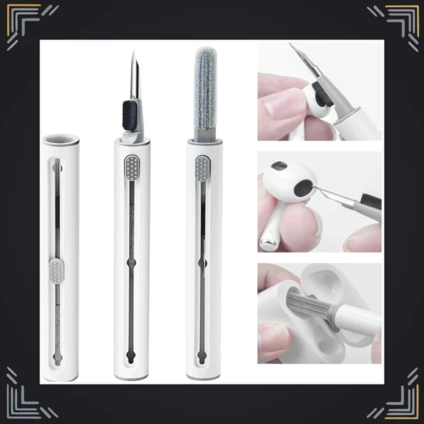 Cepillo Limpiador 3 en 1 para Gadgets