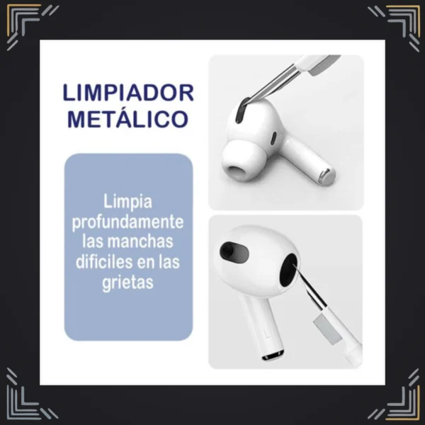 Cepillo Limpiador 3 en 1 para Gadgets