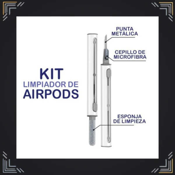 Cepillo Limpiador 3 en 1 para Gadgets