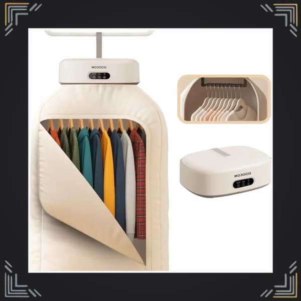 Secadora de Ropa Portátil Plegable Eléctrica con Temporizador