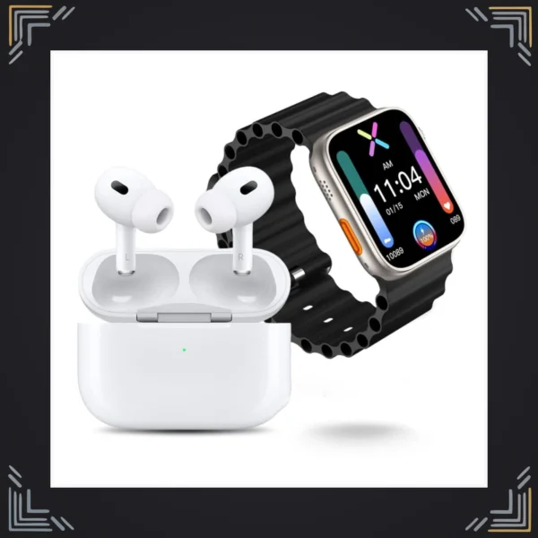 Pack Smartwatch + Audífonos TWS Bluetooth