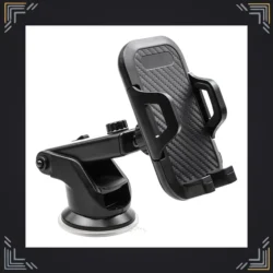 Soporte de Celular para Carro Ajustable ABS · Brazo 19–25 cm