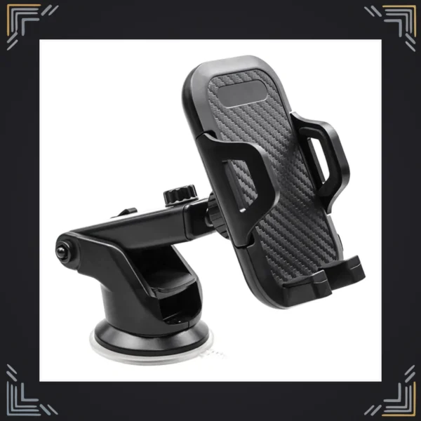 Soporte de Celular para Carro Ajustable ABS · Brazo 19–25 cm