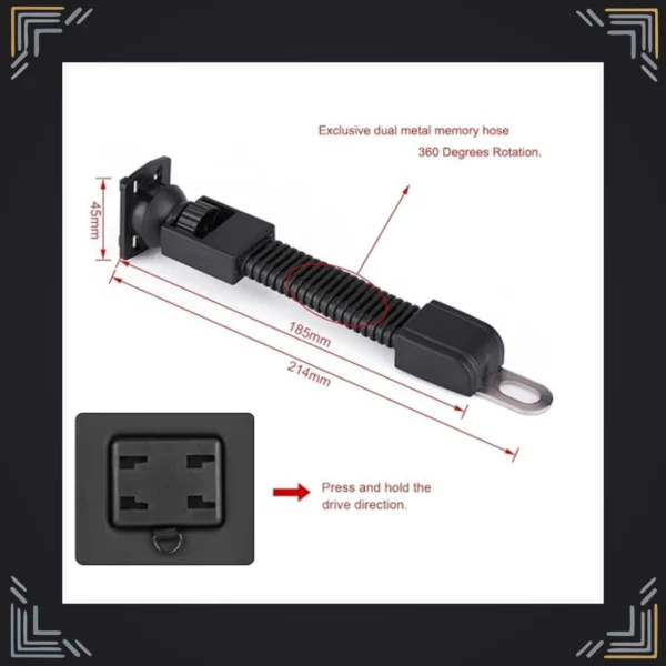 Soporte Impermeable de Celular para Moto y Bicicleta 360°