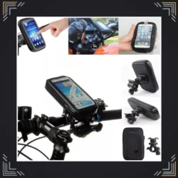 Soporte Impermeable de Celular para Moto y Bicicleta 360°