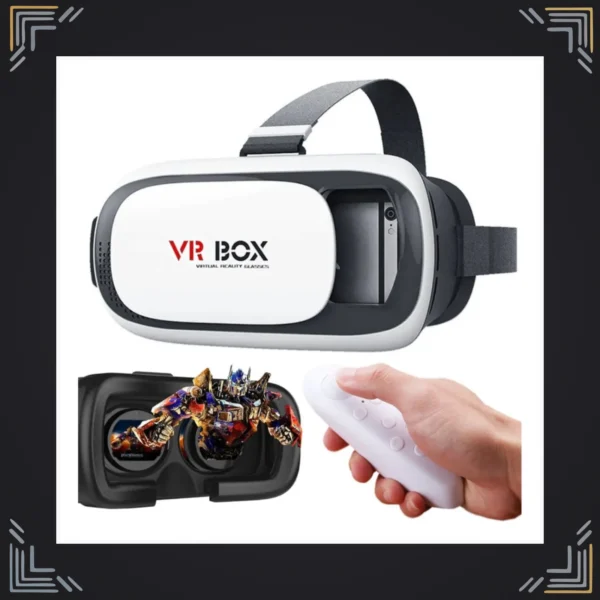 Gafas VR Box Realidad Virtual 360° + Joystick Bluetooth