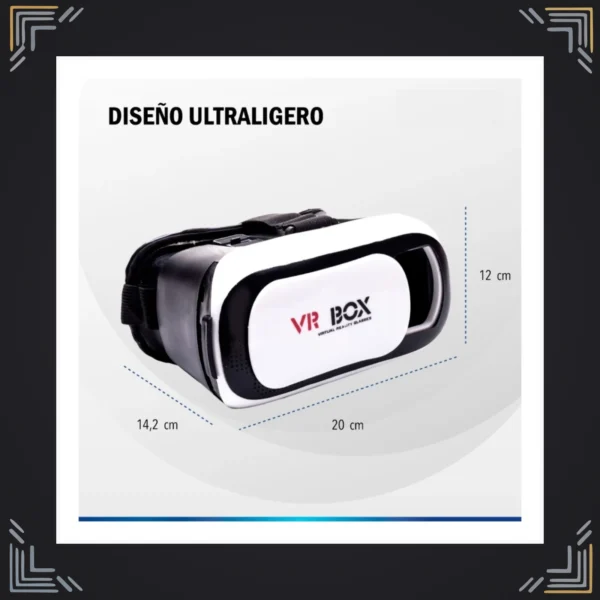 Gafas VR Box Realidad Virtual 360° + Joystick Bluetooth