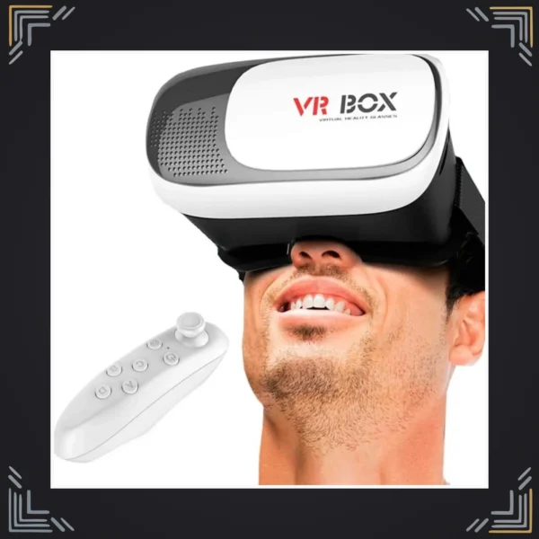 Gafas VR Box Realidad Virtual 360° + Joystick Bluetooth