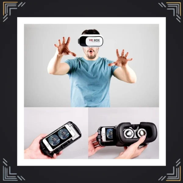 Gafas VR Box Realidad Virtual 360° + Joystick Bluetooth