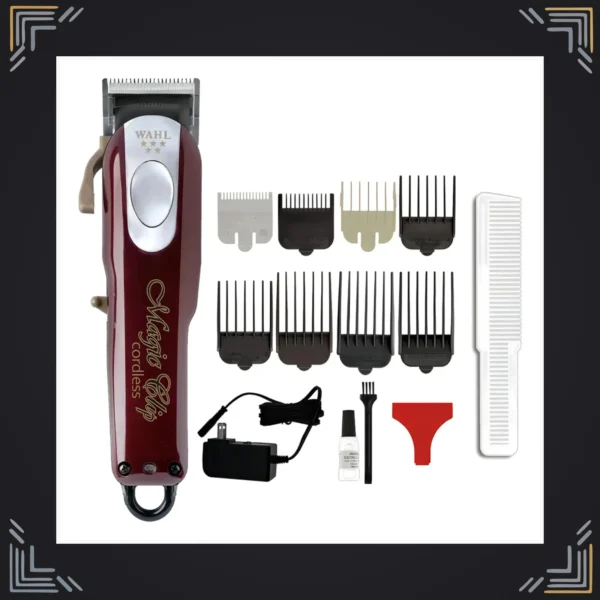 Peluquera Profesional Magic Clip V9000 Vinotinto · Cable 230 cm