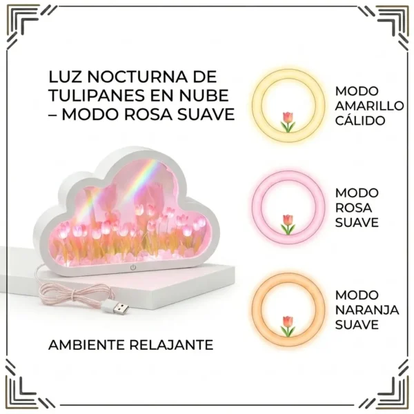 Lámpara Tulipanes Infinitos